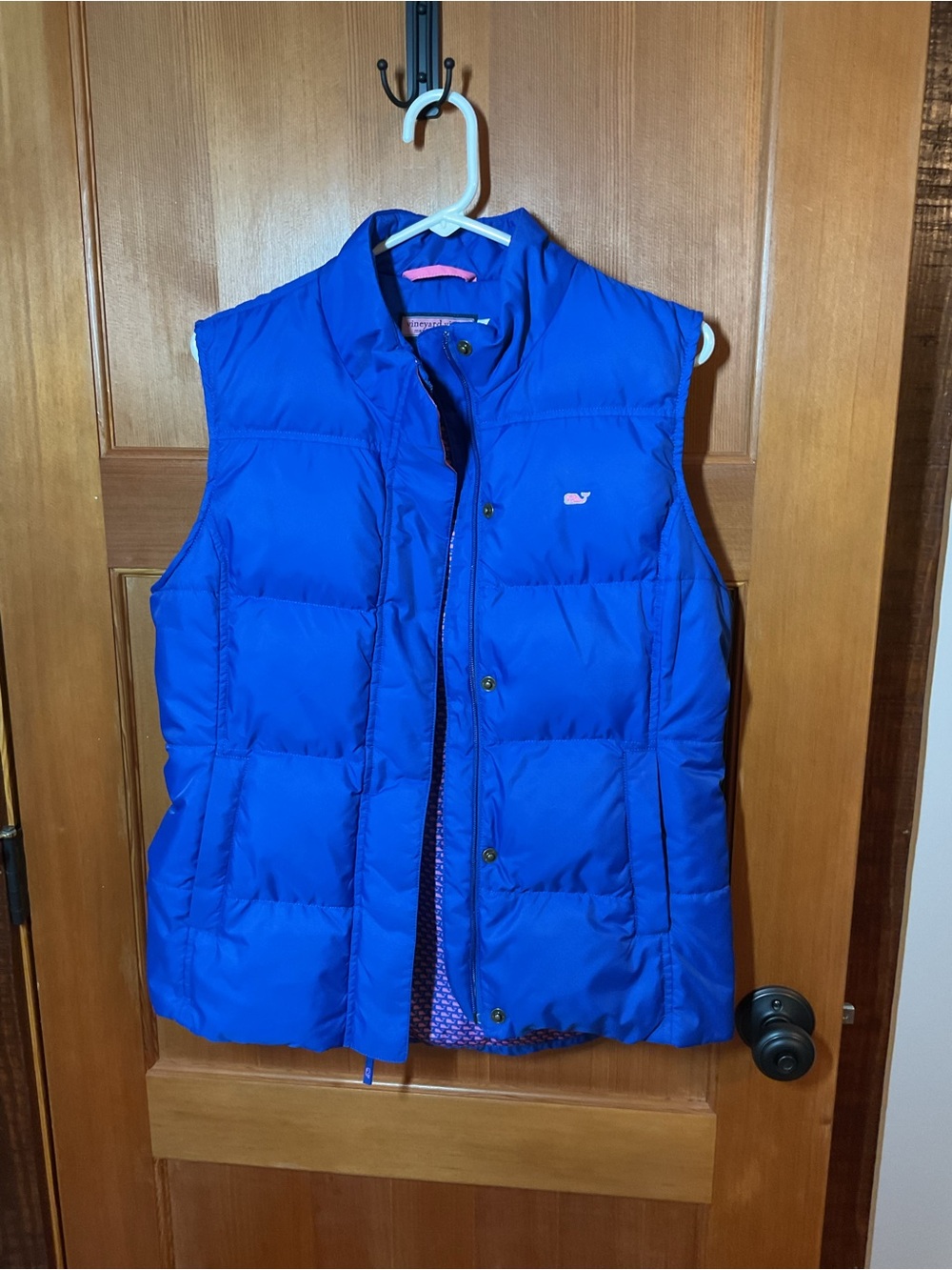 Vineyard Vines Royal Blue Quilted Down Vest